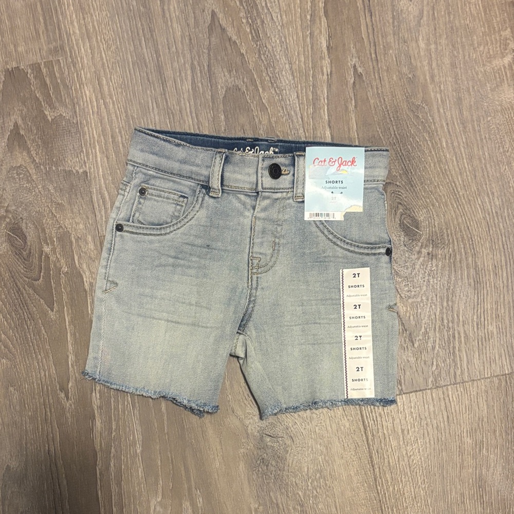 Cat & Jack Light Blue Denim Shorts